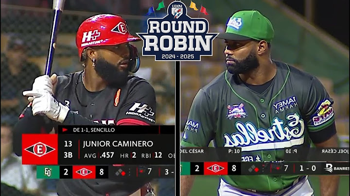 Resumen: Estrellas Orientales VS Leones del Escogido Round Robin (14/01/2025)