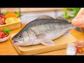 How to Cook Grilled Tumeric Fish With Spicy Sauce 🐟 The Right Way to Cook Tiny Fish | Petite Cooking