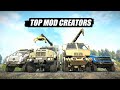 Snowrunner Top 5 best mod creators in my opinion