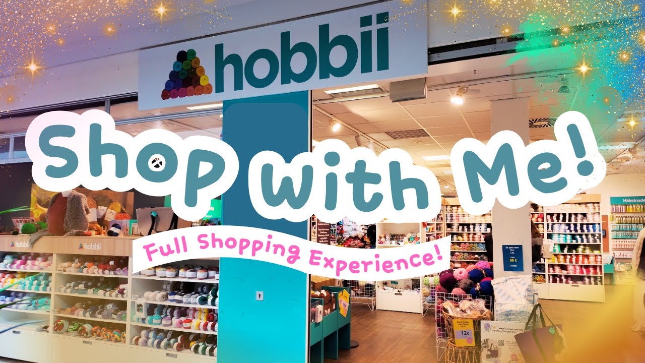A Physical Hobbii Store… I Was Not Ready!!! 🧶😱