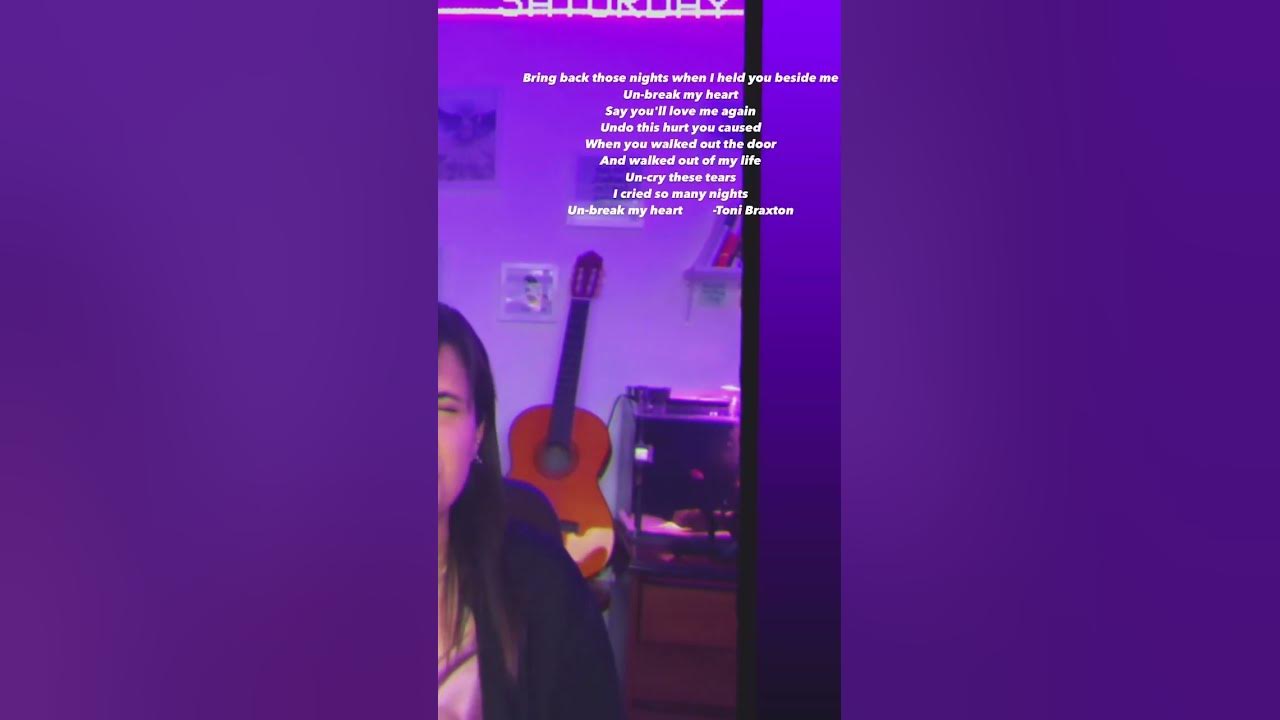 unbreak my heart -toni braxton cover.put the like button if u liked it💖 #cover #tonibraxton #music