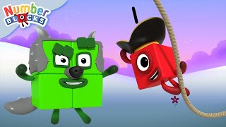 Halloween Dressing up Party | Learn to Count | @Numberblocks