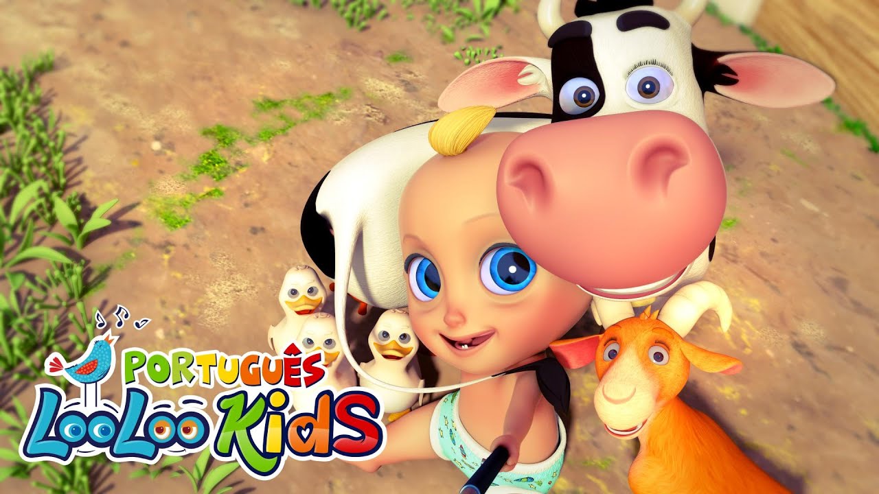 A Vaca Maru Faz Muu | MIX Músicas Infantis para Crianças | LooLoo Kids em Português