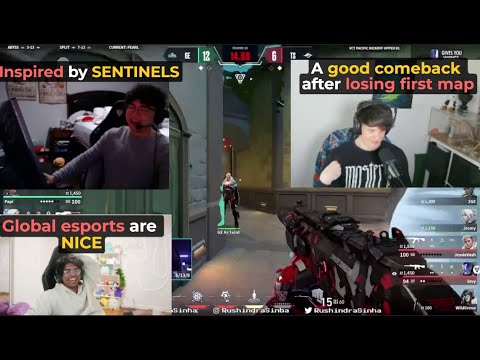 Valorant pros/streamers reacts to Global Esports beating Team secret 2-1