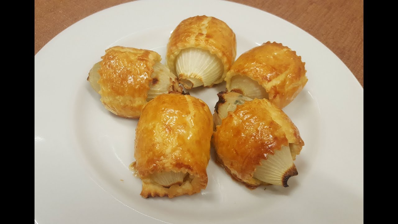 CIPOLLE RIPIENE IN CROSTA DI SFOGLIA⭐RITA CHEF.