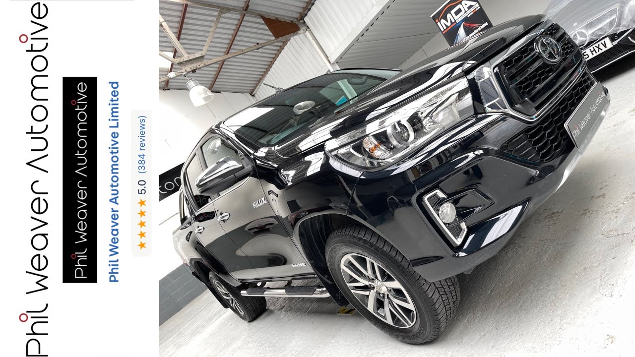 Used Toyota Hilux INVINCIBLE X 4WD 2.4D-4D DCB in Obsidian Black