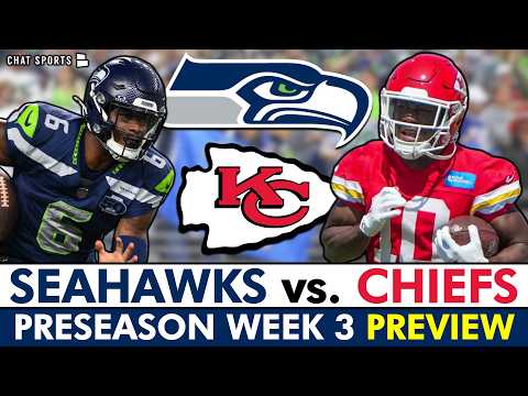 Seahawks vs. Chiefs NFL Preseason Week 3 Preview: Seahawks To Watch ft. Trevon Diggs & Jalen Milroe