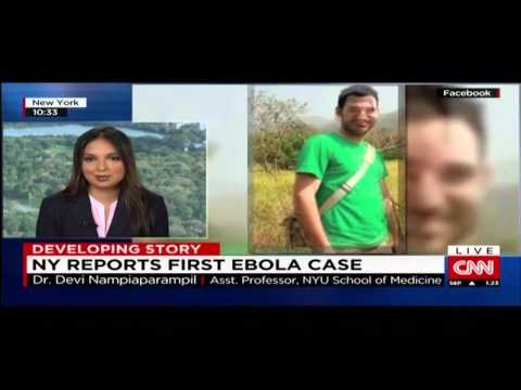 New York Reports First Ebola Case (October 24, 2014)