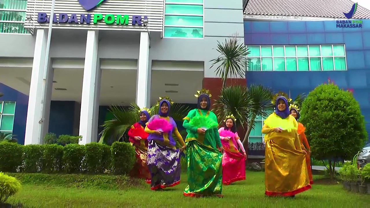 Tari Kreasi Maumere BBPOM di Makassar