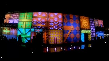 Valletta Malta Projection Mapping Visual Lights Show