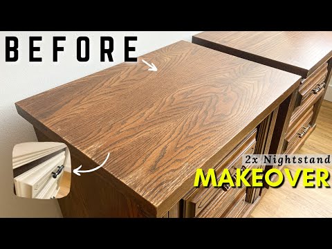 Video: How to Refinish Nightstands for Beginners