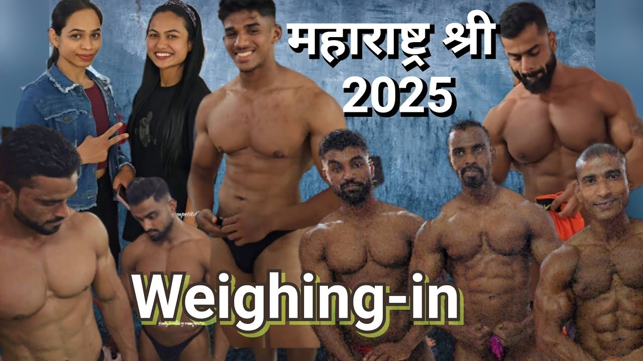 Weighing-in Maharashtra shree 2025 