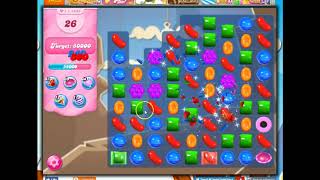 Candy Crush Level 1424 Talkthrough, 30 Moves 0 Boosters