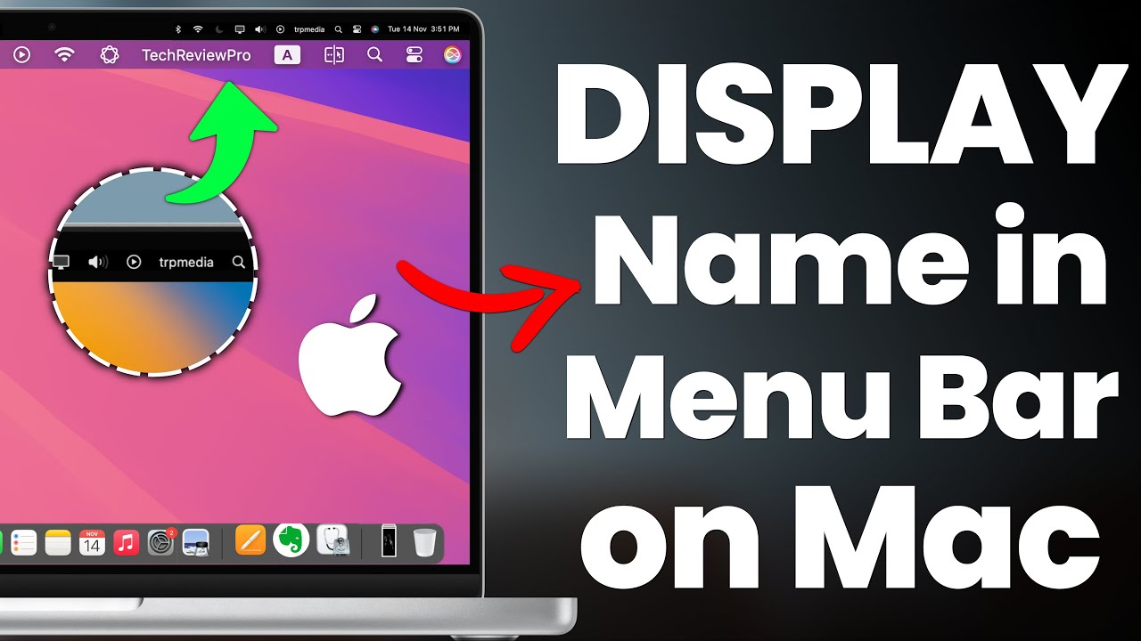 How to Add Your Name in macOS Menu Bar? Put Your Name on Menu Bar in macOS (Easy) ✅ New ✅