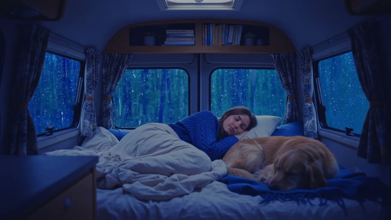 30 Minutes of Rain Sounds Inside a Car – Deep Sleep Fast