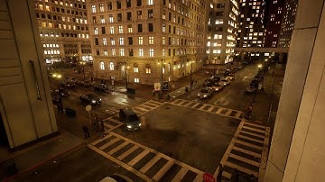 The Matrix Awakens UE5 Demo PS5 Night Gameplay