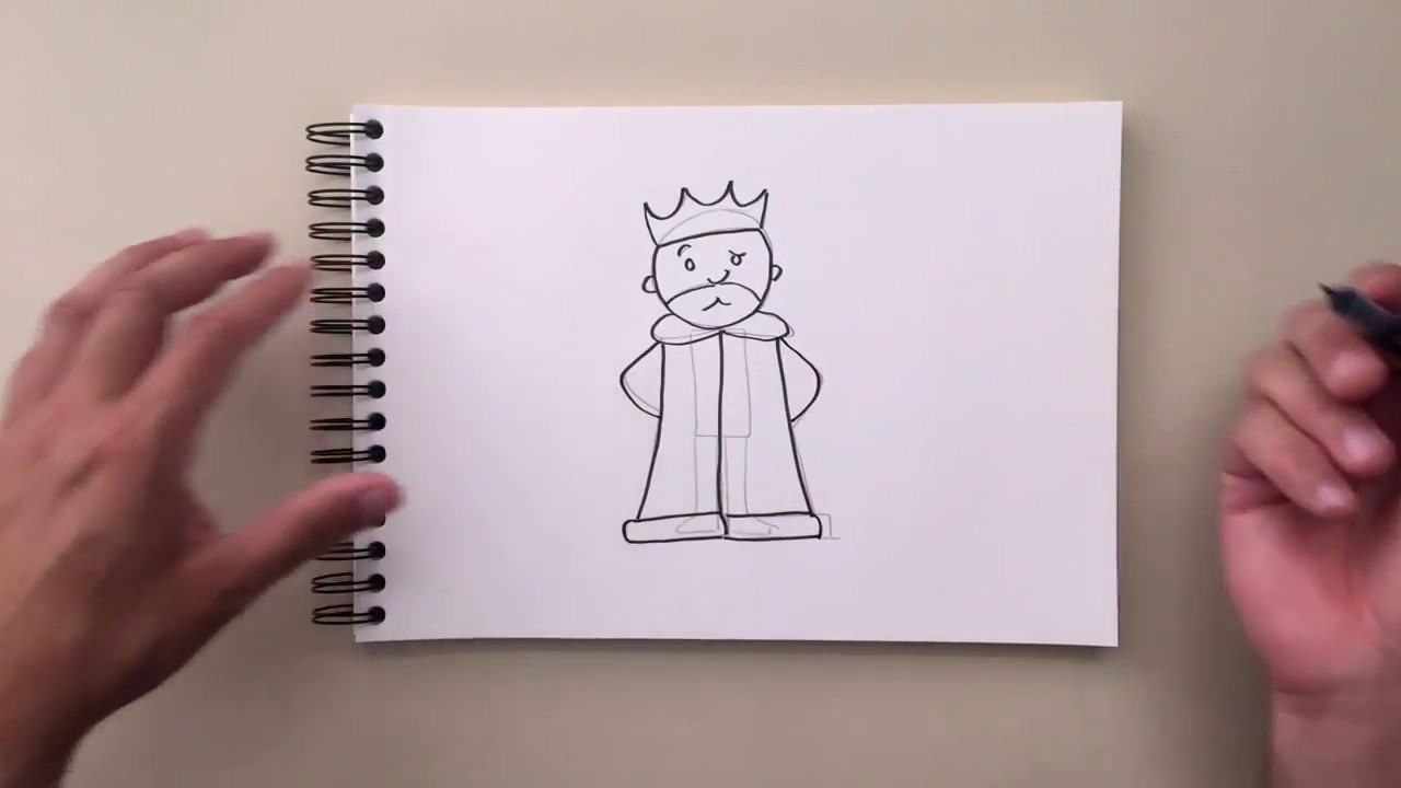 Drawing King Monarch Line art king white monochrome fictional Character  png  PNGWing