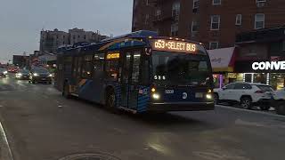 MTA: 2023 Nova LFS #9208 on the Q53 Select Bus Service
