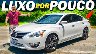 UM SEDAN de PATRÃO MUITO MAIS BARATO QUE UM COROLLA - NISSAN ALTIMA screenshot 5