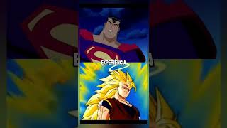 Superman (DCAU) vs Goku #dcanimated #dragonballZ