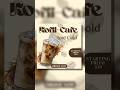 Iced Cold Coffee Design ☕❄️ | Clean &amp; Aesthetic #shorts #viral