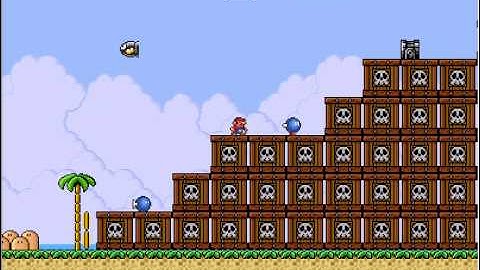 SMBX custom level: Urchins 