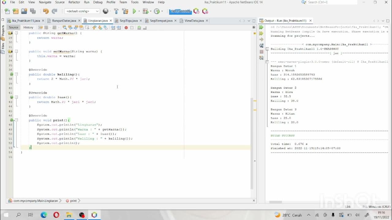 Abstract Class dan Interface YouTube