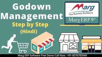 Marg Erp Godown, Store Full Complete Step by Step in Hindi | Marg Free Demo Call Now @ 8076783949