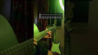 Panchayat theme | Easy Guitar tabs🎸#guitarmusic #panchayat #guitarcover #shorts
