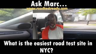 What is the easiest road test site in NYC