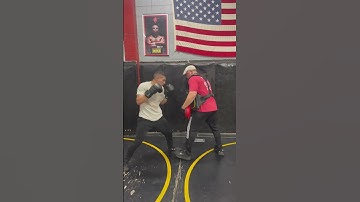 Pivoting and ripping that left double left hook.