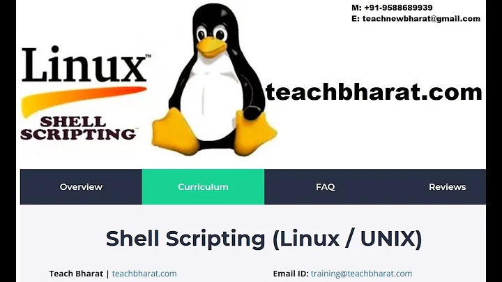 Linux Shell Scripting Day1(Introduction)