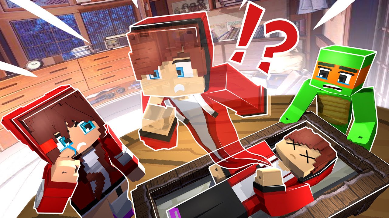 MAIZEN: JJ the GHOST LOVE JJ GIRL?!👻💔 - Minecraft Animation JJ & Mikey