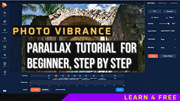 Photo Vibrance Parallax Tutorial
