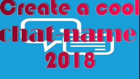 Super easy way to create a  cool name with symbols (chatname, facebook name, xat name ..etc)