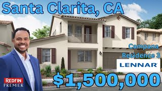 Residence 3 | Tesoro Highlands | Lennar Campana  | 5 Beds + 4.5 Baths | Santa Clarita, CA $1,500,000 screenshot 3