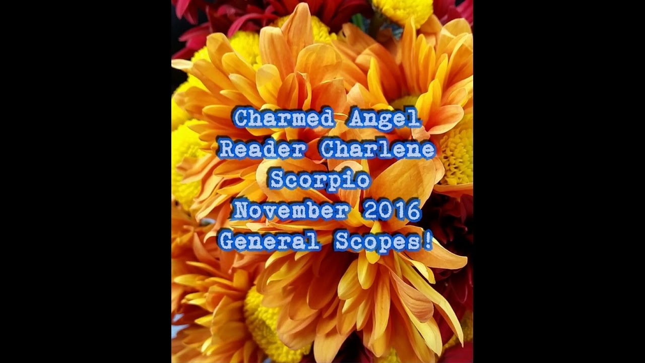 Scorpio Angel Card Reading for November 2016
