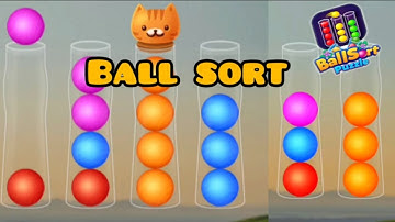 Color Ball Sort Puzzle 16-22  #relaxing #gaming #colors #sorting #fungame #ballsorting #top #trends 