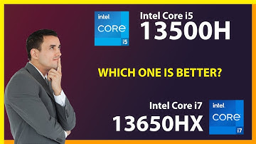 INTEL Core i5 13500H vs INTEL Core i7 13650HX Technical Comparison