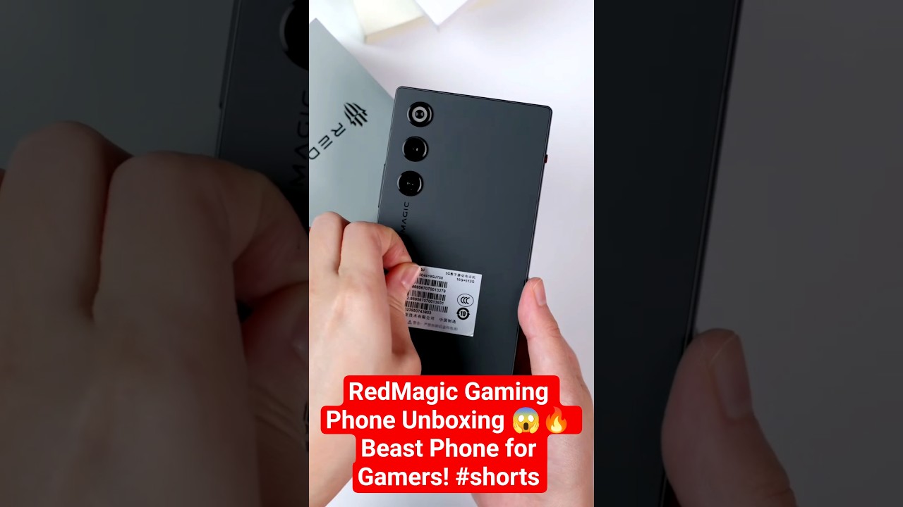RedMagic Gaming Phone Unboxing 😱🔥 Beast Phone for Gamers! 