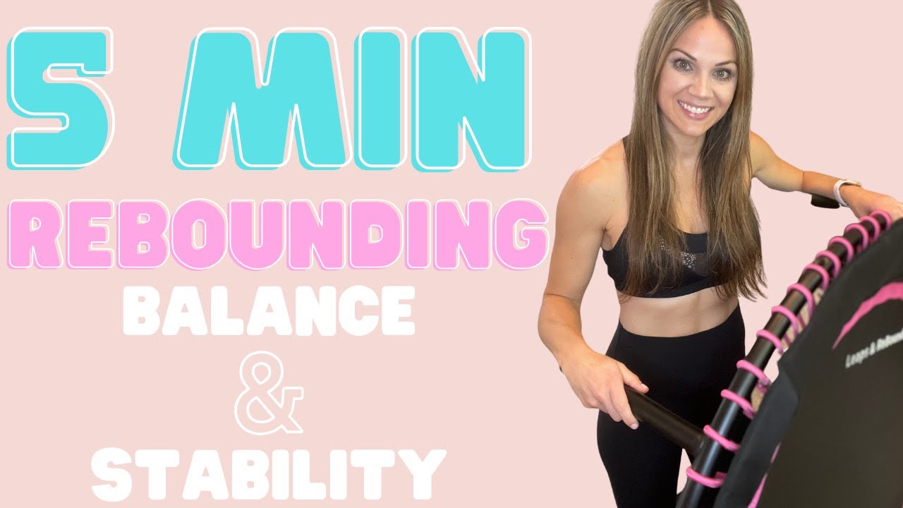 5 MIN Rebounder Workout | Balance & Stability