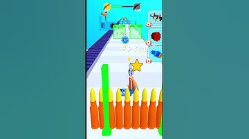 Impossible Level But I Did It! | Hyper Run 3D | #shorts #amazing #gamingshorts