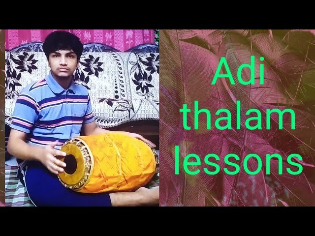 Adi thalam lessons - Mridangam