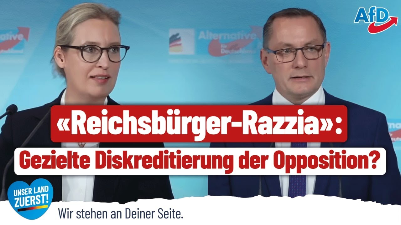 „Reichsbürger-Razzia“: Gezielte Diskreditierung der Opposition?