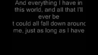 Here By Me - 3 Doors Down (lyrics)
