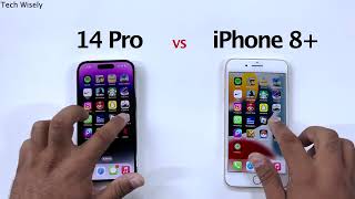 iPhone 14 Pro vs iPhone 8 Plus - SPEED TEST