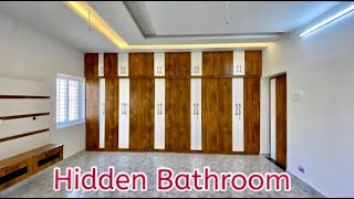 Master Bedroom with Hidden Dressing Room & Attached Bathroom / King Size Bedroom with Cupboard Works