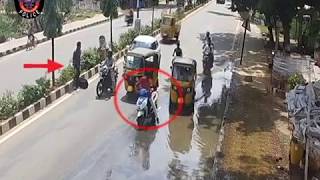 Hit & Run Accident | Caught By CCTV Cam | Live Accidents in India | Tirupati Police