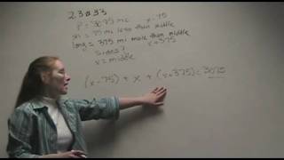 Word Problem Using Perimeter