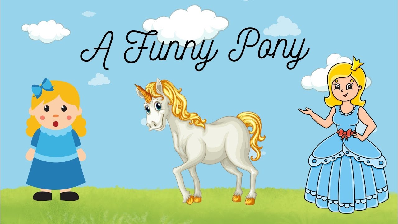 A Funny Pony || Funny Story || Classic Stories || Disney Princesses  || Fizzeasyart